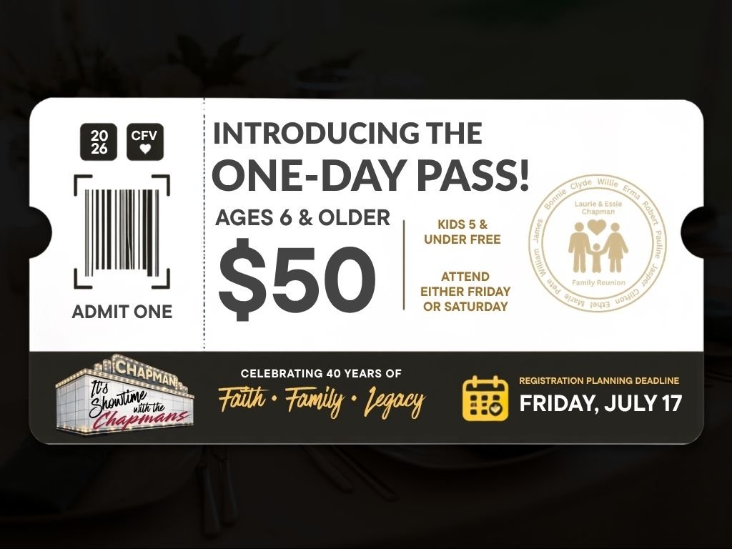 The $50 One-Day Pass is officially LIVE!